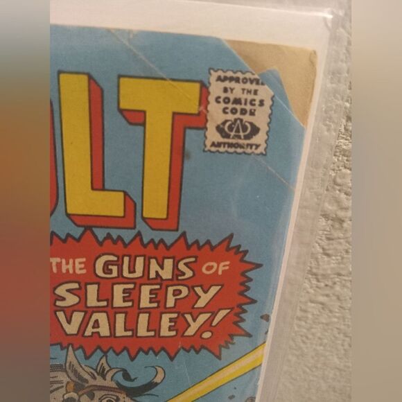 Kid Colt Outlaw #155 1971-MARVEL WESTERN - Picture 5 of 5